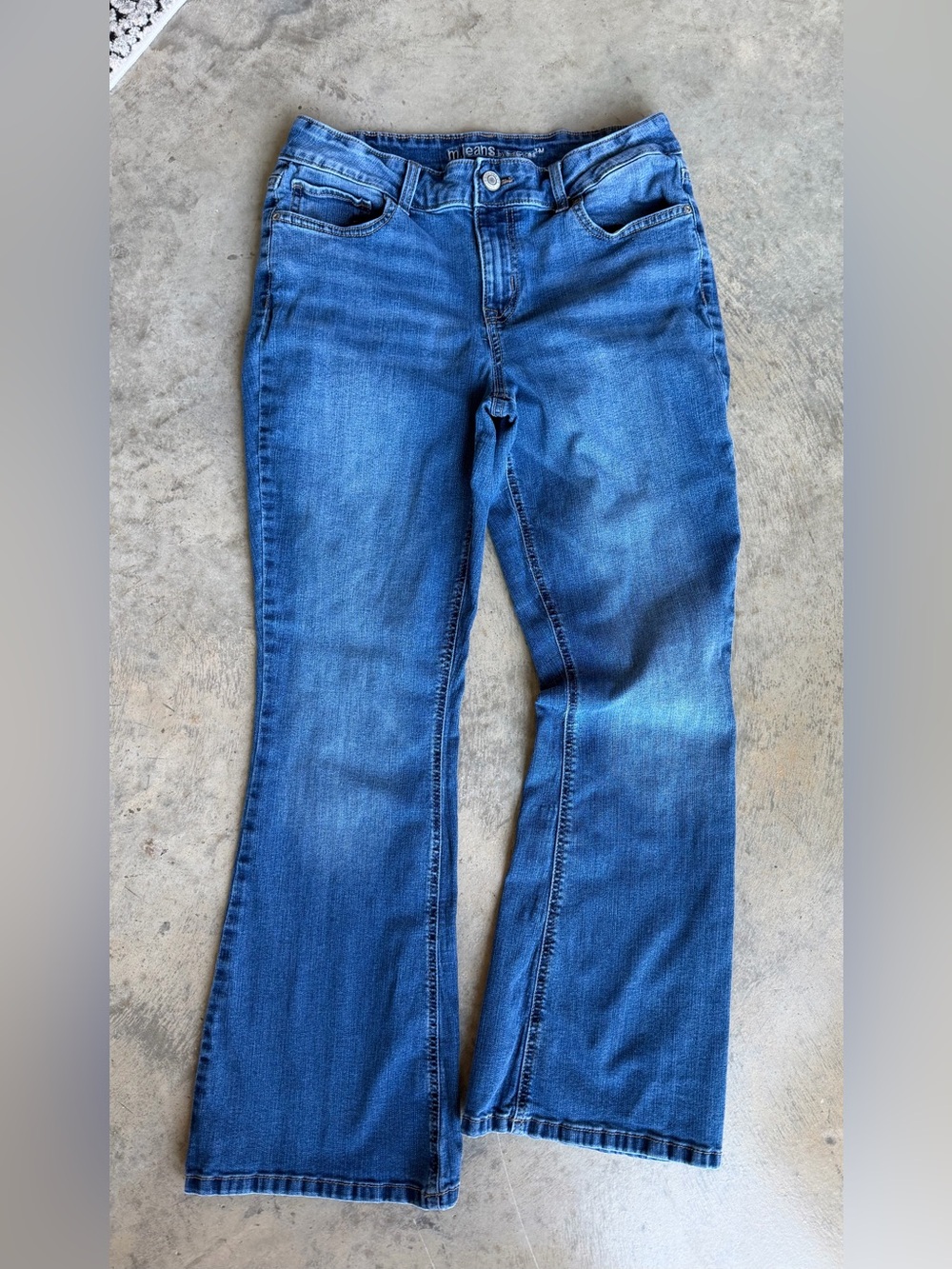 Maurices Medium Blue Flare Jeans
